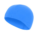 Childrens/kids Polyester Swim Cap | One Size | Blue