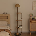 2-in-1 Cat Climbing Frame Floor Lamp