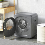Compact Dryer Machine With 5 Modes, 4kg Small Tumble Dryer | Grey