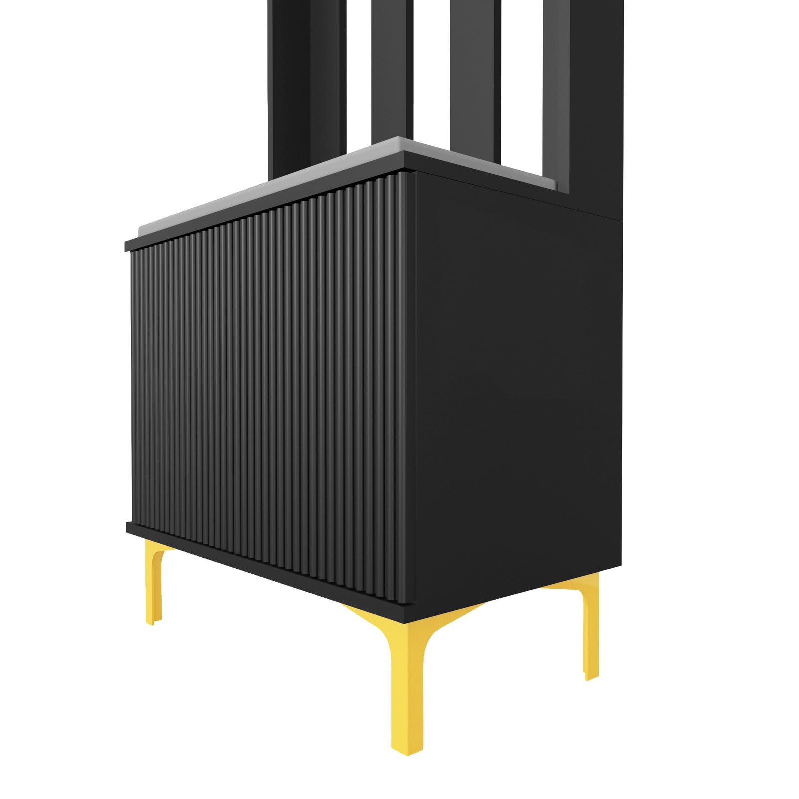 Coat Rack Stand With Shoe Storage Bench 2 Tier Clothes Hat Hanger 8 Hooks | Black