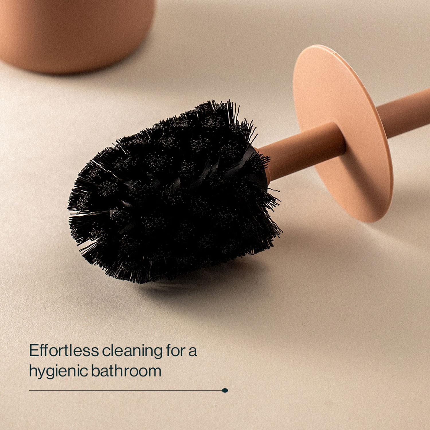 Toilet Brush, Free-standing, Polyresin Sage Green, Saona Collection
