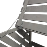Double Wheelie Bin Storage | Grey
