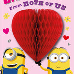 Minions 'from Both Of Us' Mother's Day Card Official Product