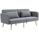 Convertible Sofa Bed Settee With Adjustable Backrest | One Size