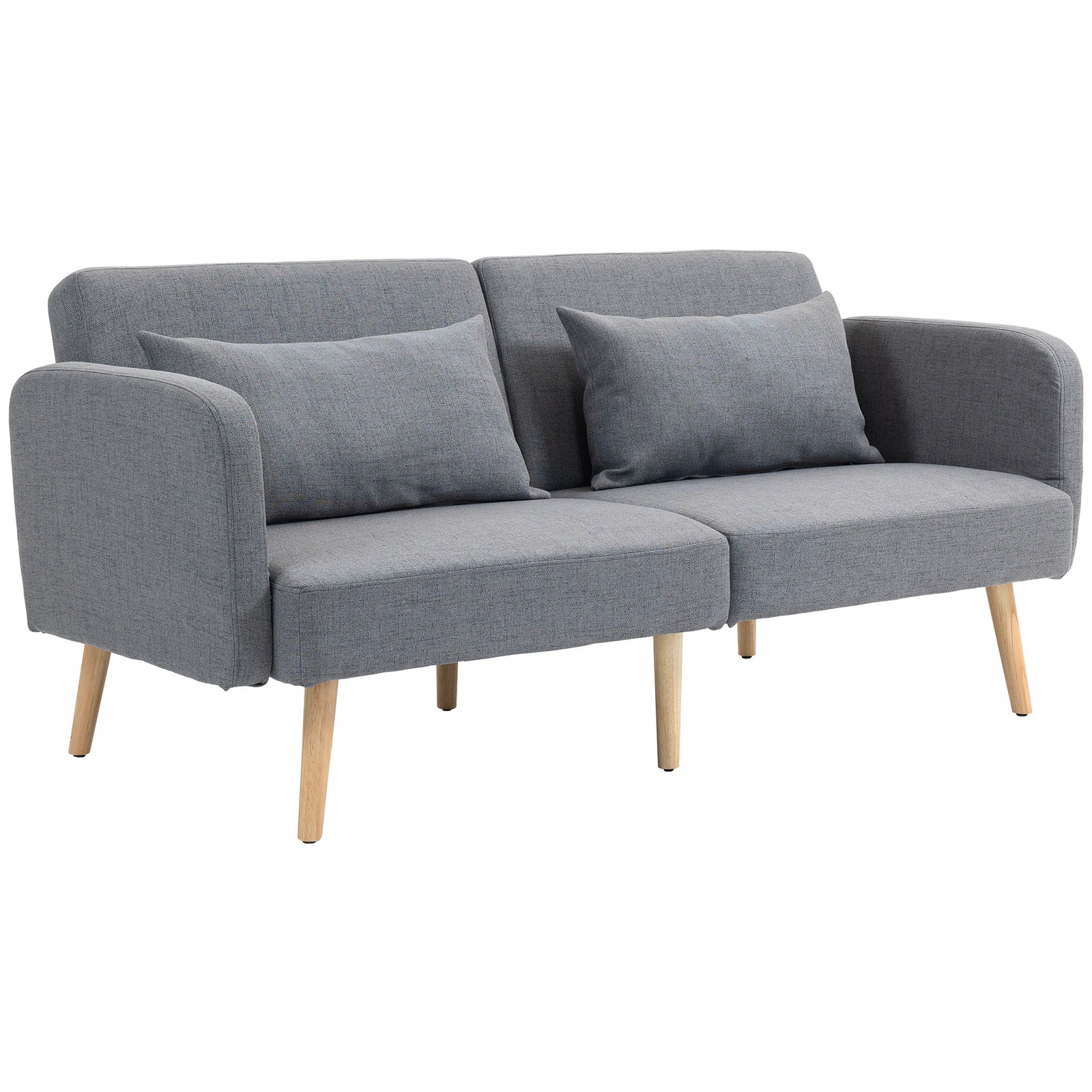 Convertible Sofa Bed Settee With Adjustable Backrest | One Size