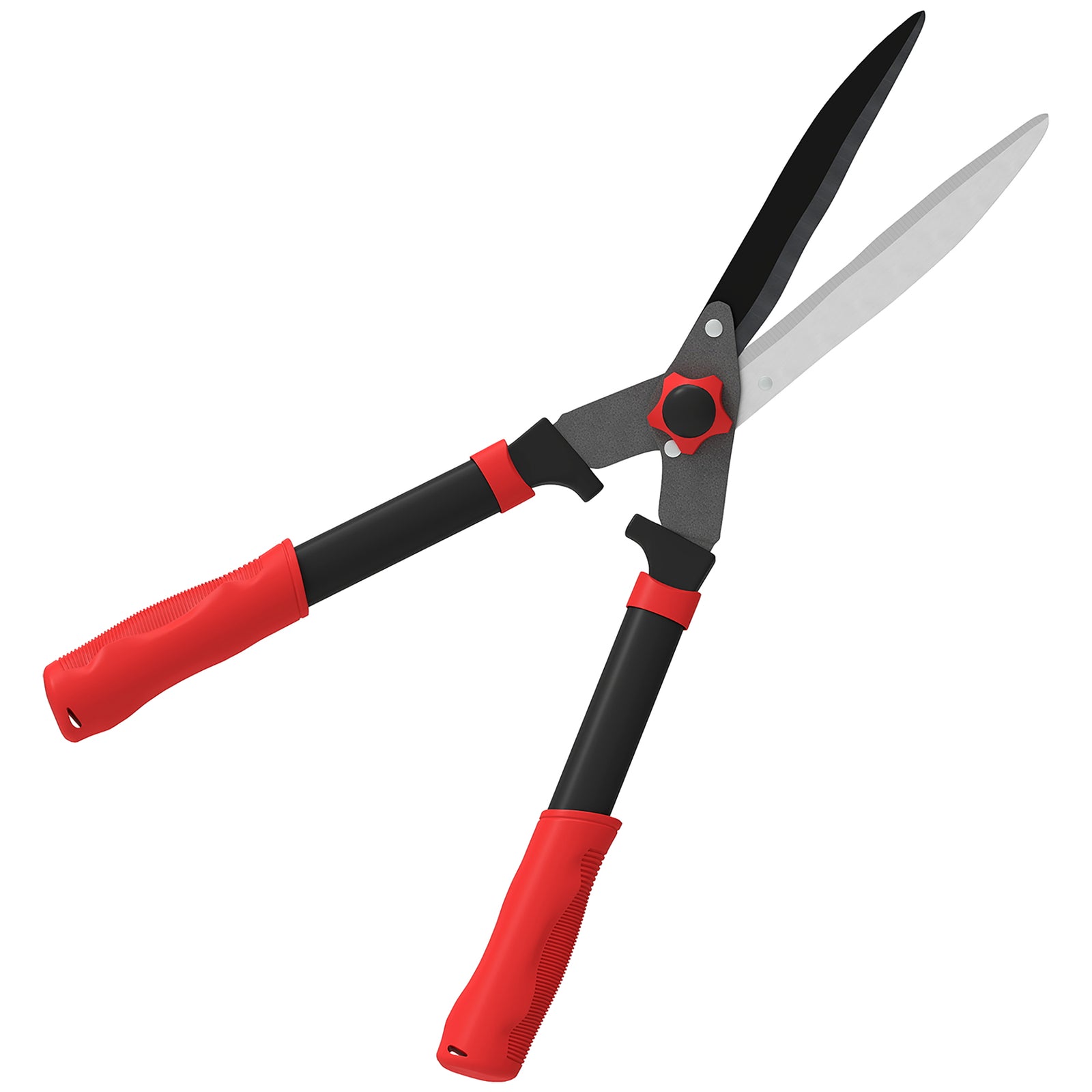 Garden Shears, 63.5 Cm Hedge Shears With Tension Adjuster