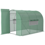Reinforced Polytunnel Greenhouse 3x2m