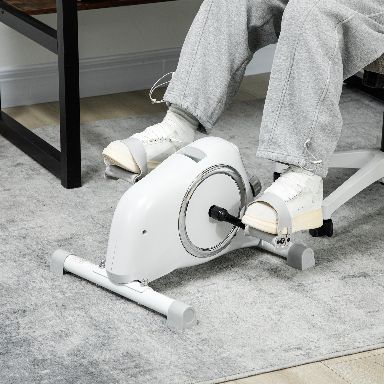 Pedal Exerciser W/ 8-level Magnetic Resistance | White