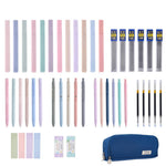 47pcs Stationery Set With Pencil Case | Navy Blue