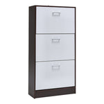 Wooden Shoe Rack Drawer, 3 Layer Dump Shoes Shelves