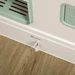 Hooded Cat Litter Tray W/ Drawer Pan, Scoop Deodorants