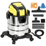 HOMCOM Wet And Dry Vacuum Cleaner, Wet & Dry Vacuum Cleaner W/ Blower For Workshop