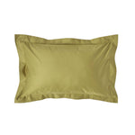Egyptian Cotton Oxford Pillowcase 1000 Tc | 48 x 74cm | Olive Green