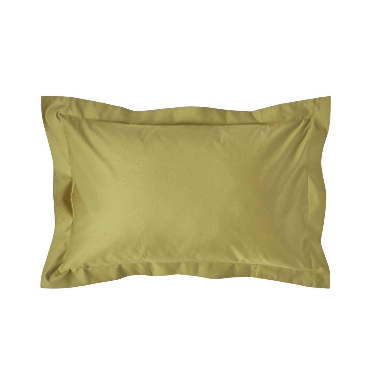 Egyptian Cotton Oxford Pillowcase 1000 Tc | 48 x 74cm | Olive Green