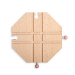 Railway Crossing Plate for Wooden Train Sets