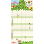 2026 Family Organiser Calendar (with Pocket And Stickers) Official Product