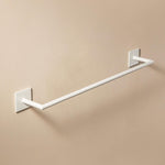 Towel Rail, 30cm, Self-adhesive, White, Anti-corrosion, Stick Collection