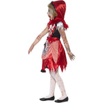 Zombie Miss Hood Child Girl's Costume | Age 7-9