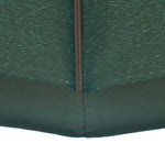 2.5m Curved Parasol With Metal Pole | Green