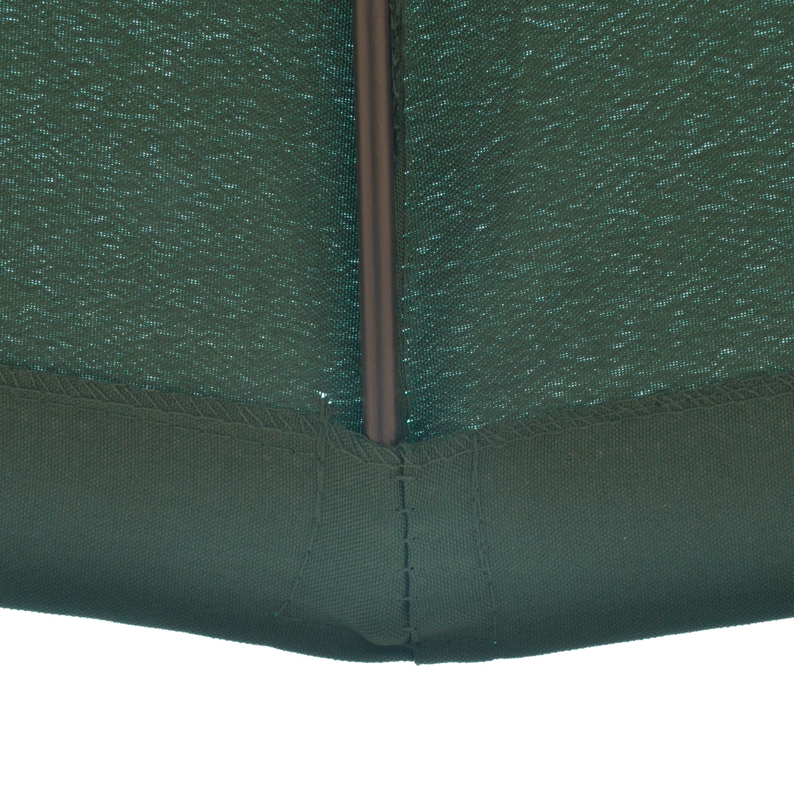 2.5m Curved Parasol With Metal Pole | Green