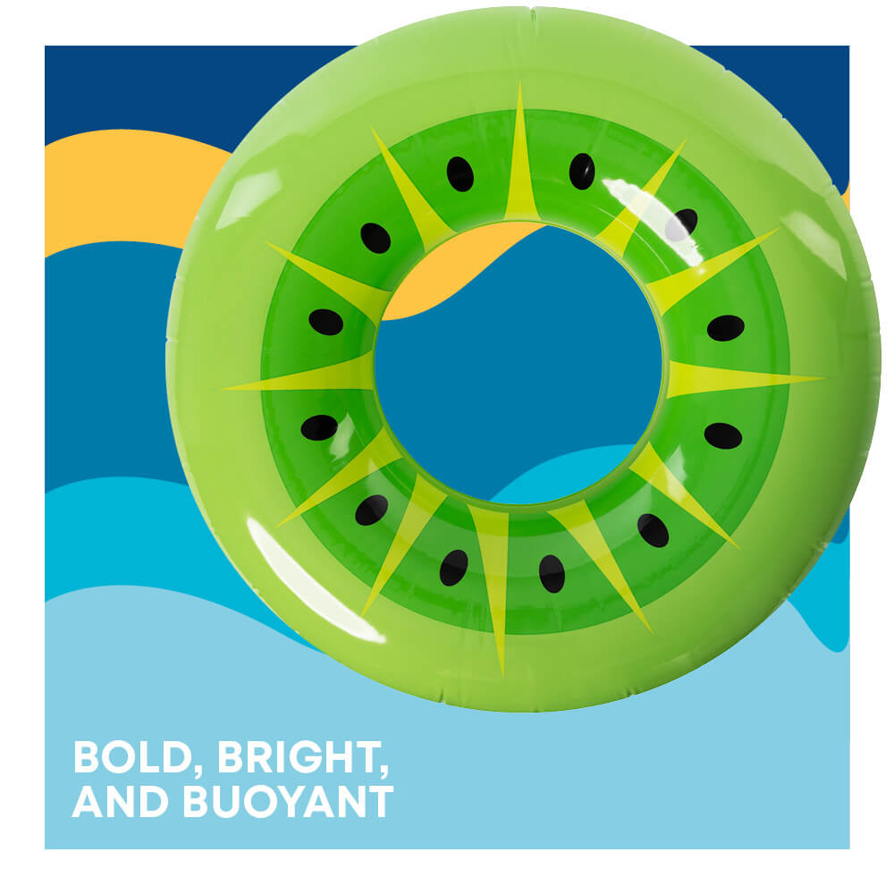 Inflatable Kiwi Swim Ring 90cm