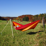 Madera Wooden Post Hammock Stand