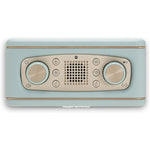Revival Rest Digital Fm/dab Bluetooth Bedside Clock Radio | Turquoise