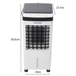 6l Portable Evaporative Air Cooler Tower Fan Design For Home & Office | Small | White