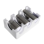 3pcs Remote-controlled Led Flameless Candle Set | Grey