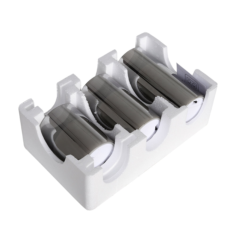 3pcs Remote-controlled Led Flameless Candle Set | Grey