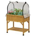 Raised Planter Greenhouse Frame & Multi-cover Set