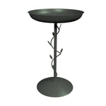 Secret Garden Bird Bath Ornate 60cm Height | Set-of-1 | Black