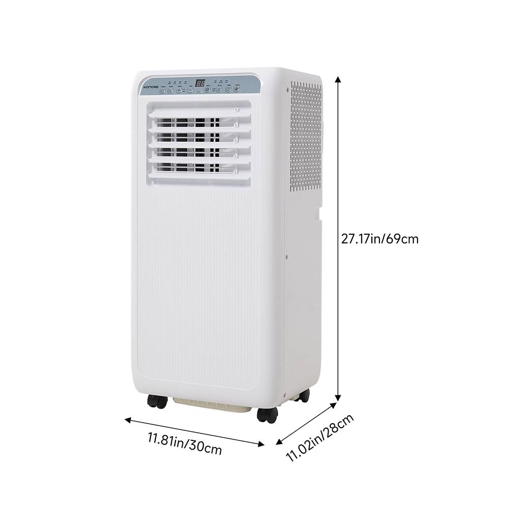 Breeins 9000 Btu Portable Air Conditioner 4-in-1 With Remote & App Control, Cooling/dehumidifier/fan/sleep Modes