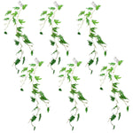 6 X 100cm Artificial Hanging Trailing Philodendron Small  Plant