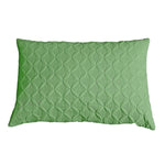 Ultrasonic Quilted Embossed Cushion Cover | 50cm x 75cm | Green