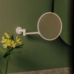 Wall Magnifying Mirror, Brushed Black Pvd Architect Sp (x5)