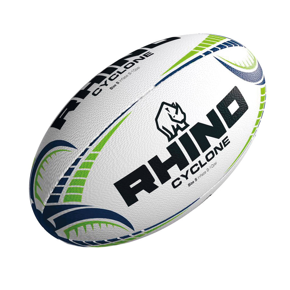 Cyclone Rugby Ball | 5 | White