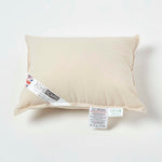 Organic Cotton Cushion Pad | 35cm x 30cm | Beige