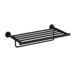 Towel Rack Shelf Matt Black Architect Sp (56cm)