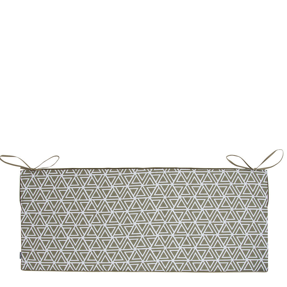 Outdoor Bench Cushion Pad, Weatherproof | Olive