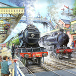 Train Now Standing - 1000 Piece Jigsaw Puzzle For Adults
