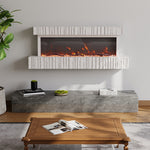 Wall Mounted Electric Fireplace With Remote Control