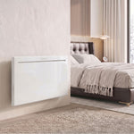Smart Electric Panel Heater, Freestanding Wall Mounted | 1500w | White