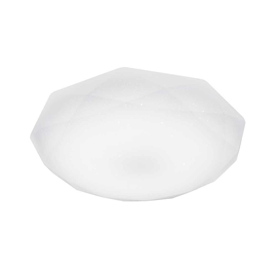 Hex Ceiling Lamp A Highly Efficient Modern Ceiling Lamp With Low Energy Led Light Source Included | 50cm | White