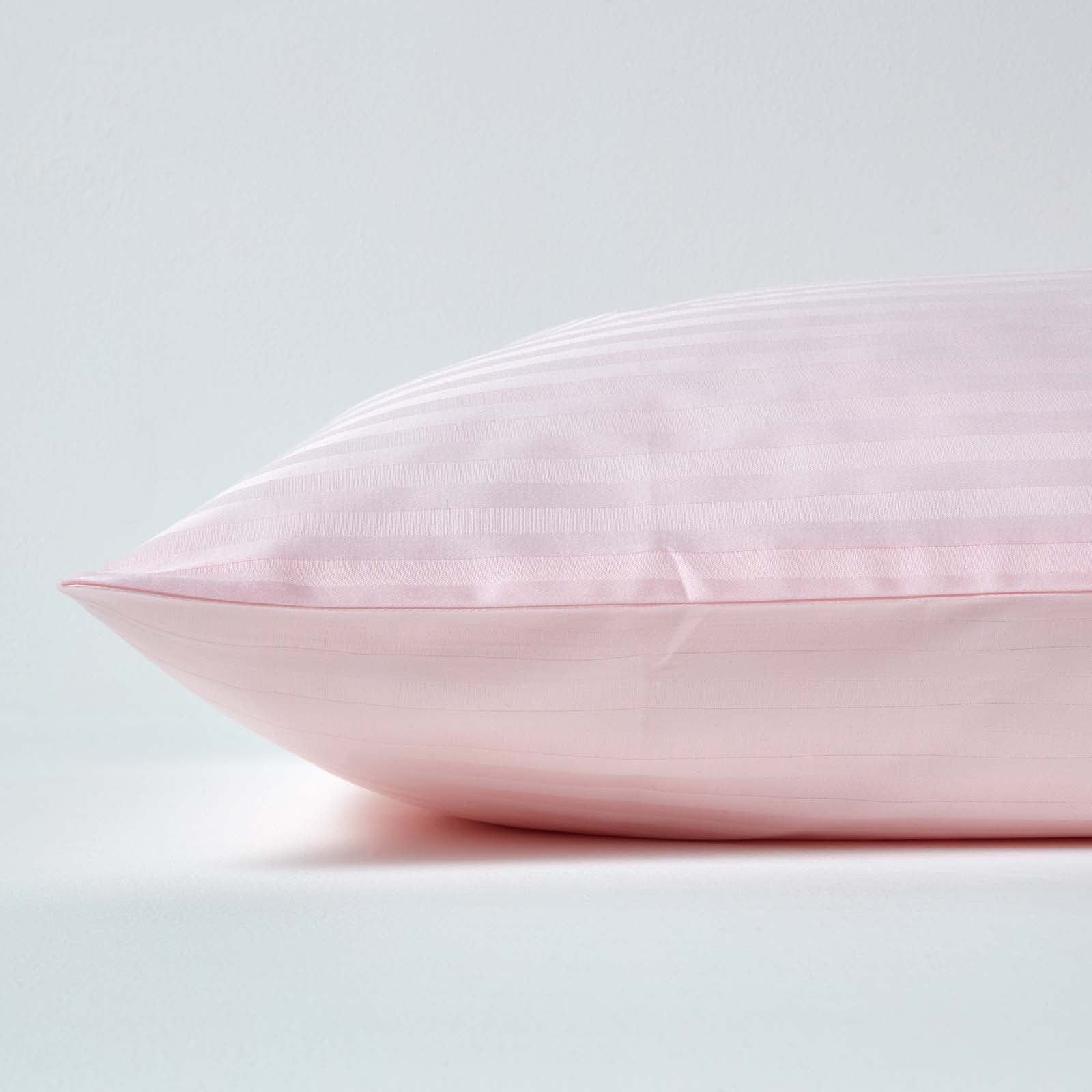 European Size Egyptian Cotton Pillowcase 330 Tc | 80cm x 80cm | Pink