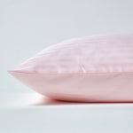 European Size Egyptian Cotton Pillowcase 330 Tc | 40 x 80cm | Pink