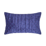 Crushed Velvet Cushion Cover | 30cm x 50cm | Navy Blue
