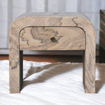 Solid Wood Nouveau Bedside