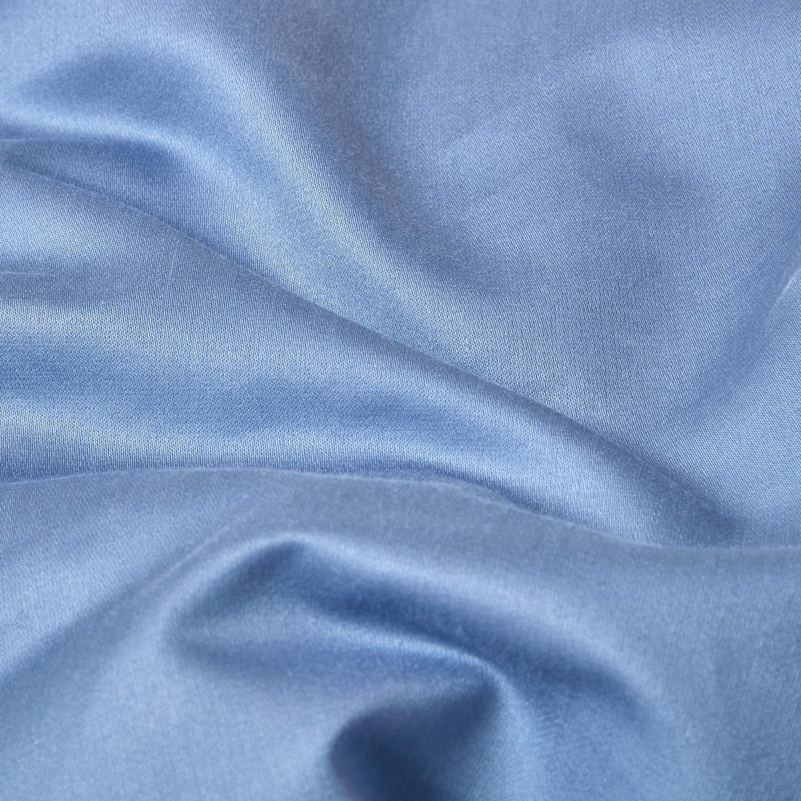 Egyptian Cotton Flat Sheet 1000 Thread Count | Double | Airforce Blue