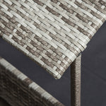 Wicker Dog House, Rattan Pet Bed With Soft Cushion | Dark Gray